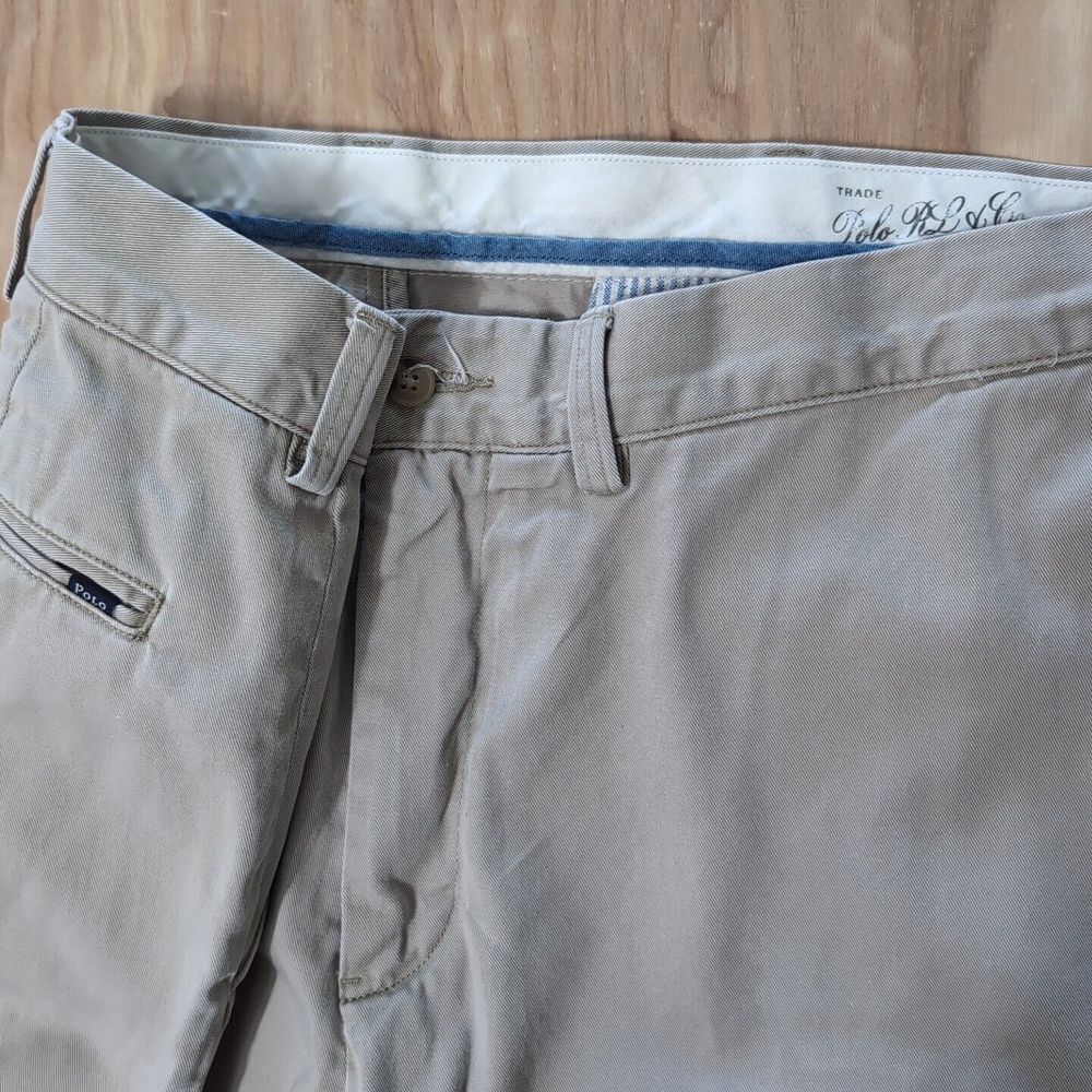 Polo Ralph Lauren Relaxed Fit Pants Beige Men's‎  38X32 Cotton